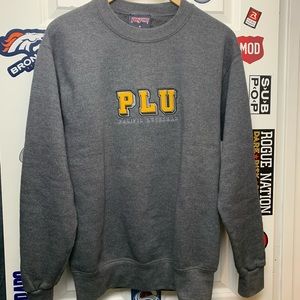 SOLD Jansport Pacific Lutheran University Crewneck